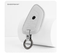 BMW sheepskin key fob cover, view 2