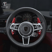 Porsche carbon fiber paddle shifters, view 5