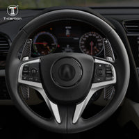 Acura carbon fiber paddle shifters, view 3