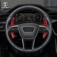 Audi carbon fiber paddle shifters, view 4