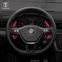 Volkswagen carbon fiber paddle shifters, view 5