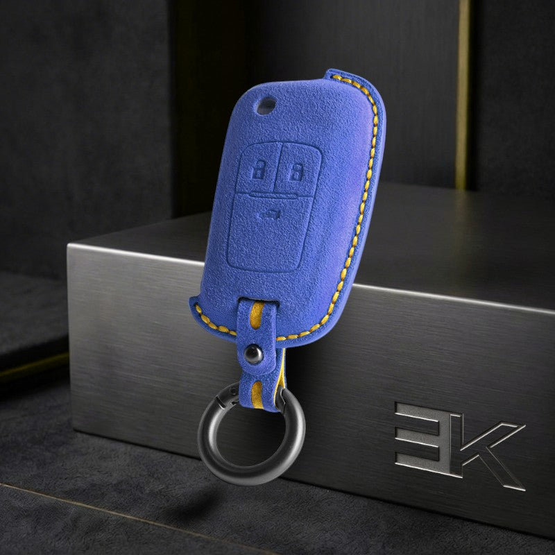 Opel 3 Buttons premium suede key fob cover – Jonparts