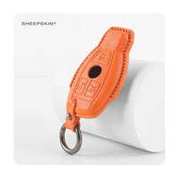 Mercedes-Benz sheepskin key fob cover, view 9