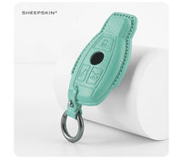Mercedes-Benz sheepskin key fob cover, view 5