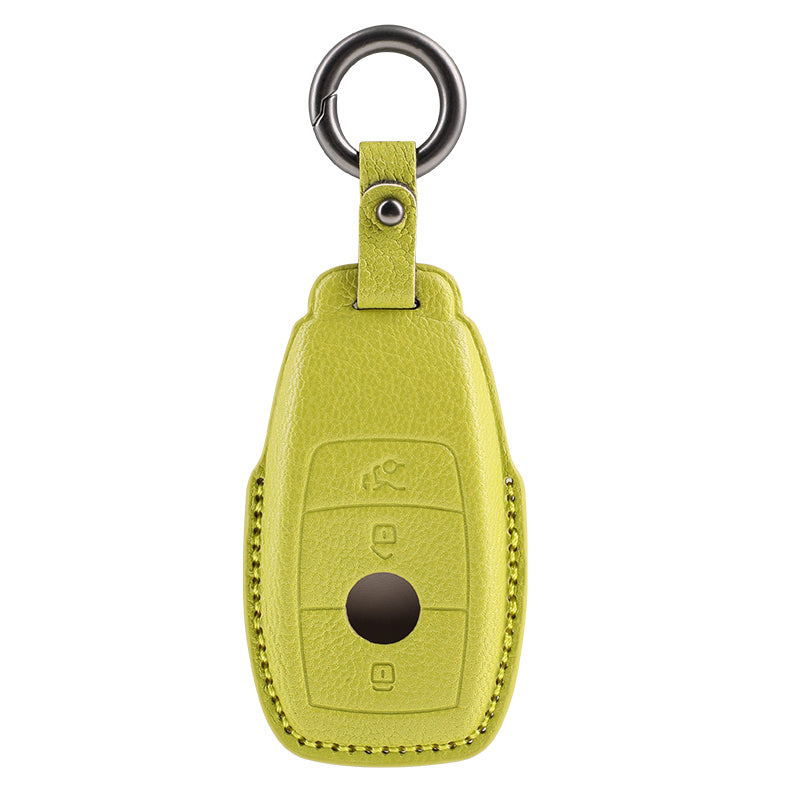 Mercedes-Benz sheepskin key fob cover, view 11