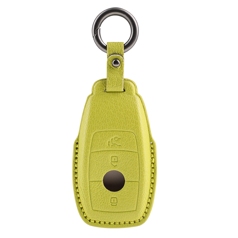Mercedes-Benz sheepskin key fob cover, view 12