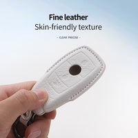 Mercedes-Benz sheepskin key fob cover, view 10