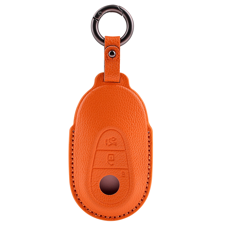 Mercedes-Benz sheepskin key fob cover, view 12