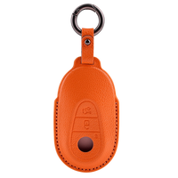 Mercedes-Benz sheepskin key fob cover, view 12