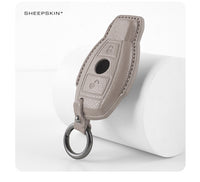Mercedes-Benz sheepskin key fob cover, view 3