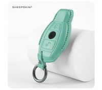 Mercedes-Benz sheepskin key fob cover, view 5