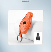 Mercedes-Benz sheepskin key fob cover, view 10