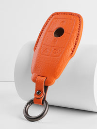 Mercedes-Benz sheepskin key fob cover, view 11