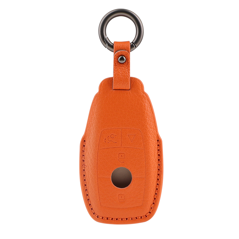 Mercedes-Benz sheepskin key fob cover, view 13