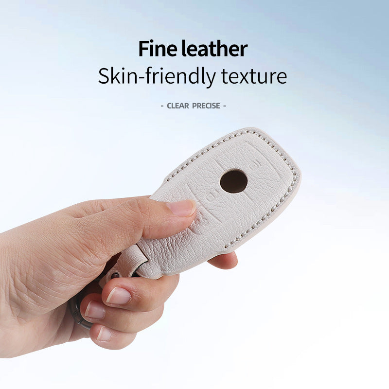 Mercedes-Benz sheepskin key fob cover, view 10