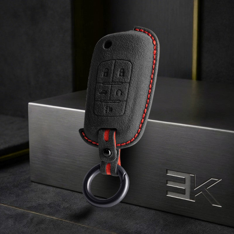 Opel 5 Buttons premium suede key fob cover – Jonparts