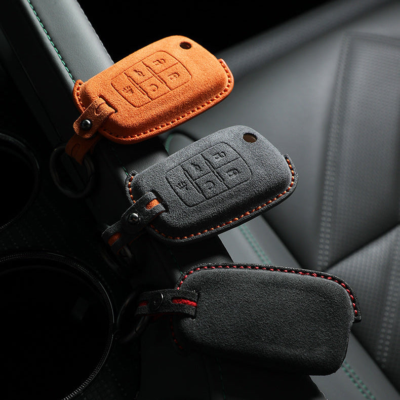 Opel 5 Buttons premium suede key fob cover – Jonparts