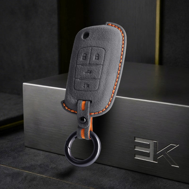 Opel 4 Buttons premium suede key fob cover – Jonparts