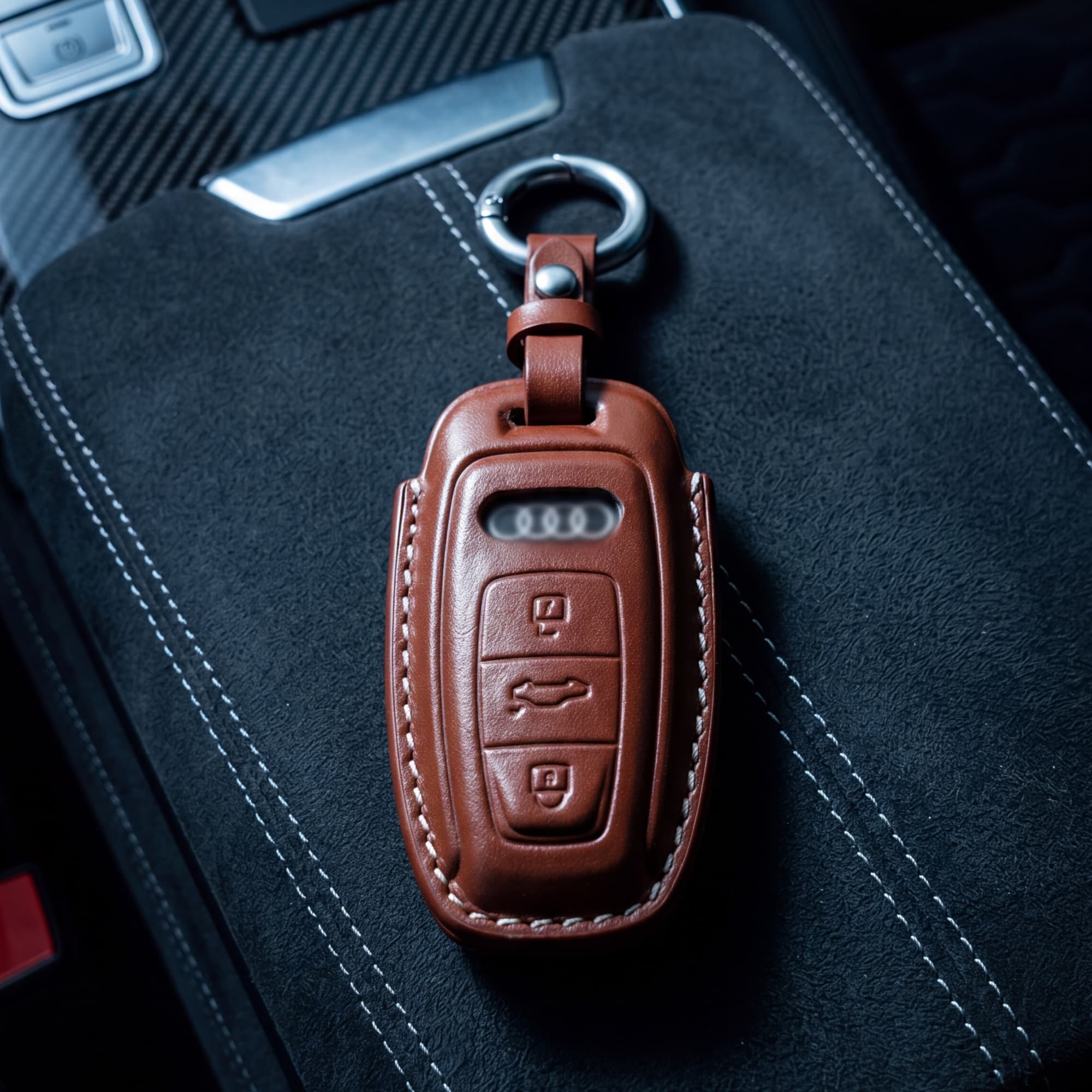 Audi Key Cover - Leather