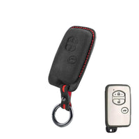 Toyota key fob cover in Alcantara suede - Type V