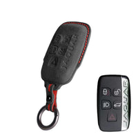 Jaguar key fob cover in Alcantara suede - Type A