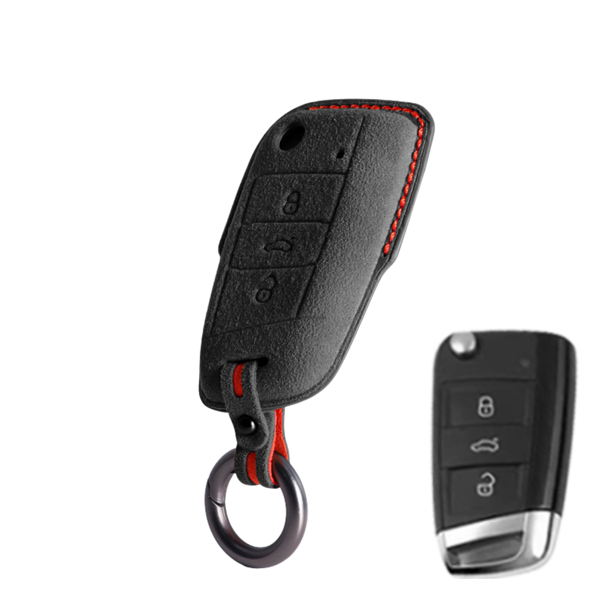 Volkswagen Key Cover - Alcantara - Type F