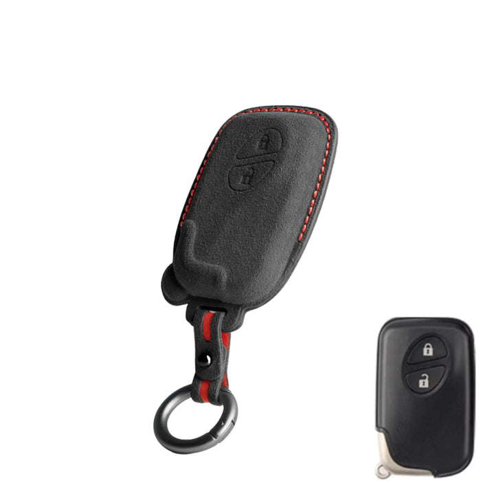 Lexus key fob cover in Alcantara suede - Type G