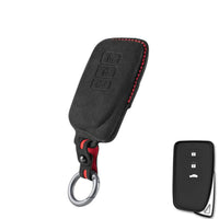 Lexus key fob cover in Alcantara suede - Type J