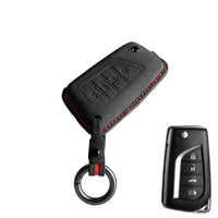 Toyota key fob cover in Alcantara suede - Type I