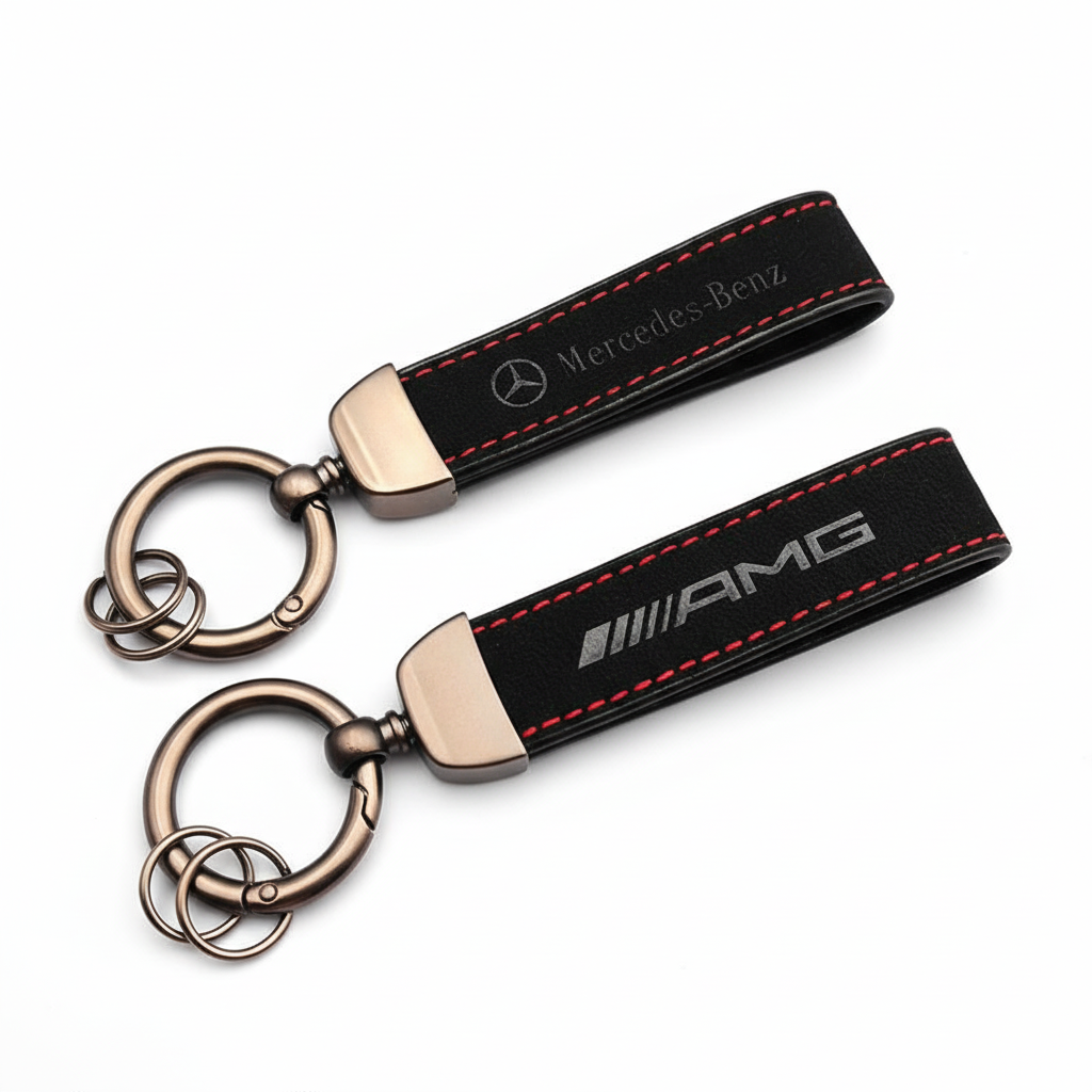 MERCEDES KEY CHAIN | AMG & MERCEDES LOGO
