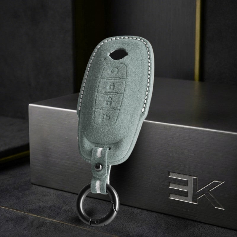 Nissan Elgrand premium suede key fob cover – Jonparts