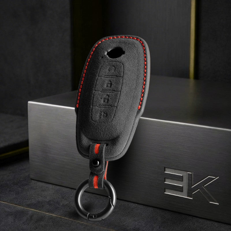 Nissan Elgrand premium suede key fob cover – Jonparts