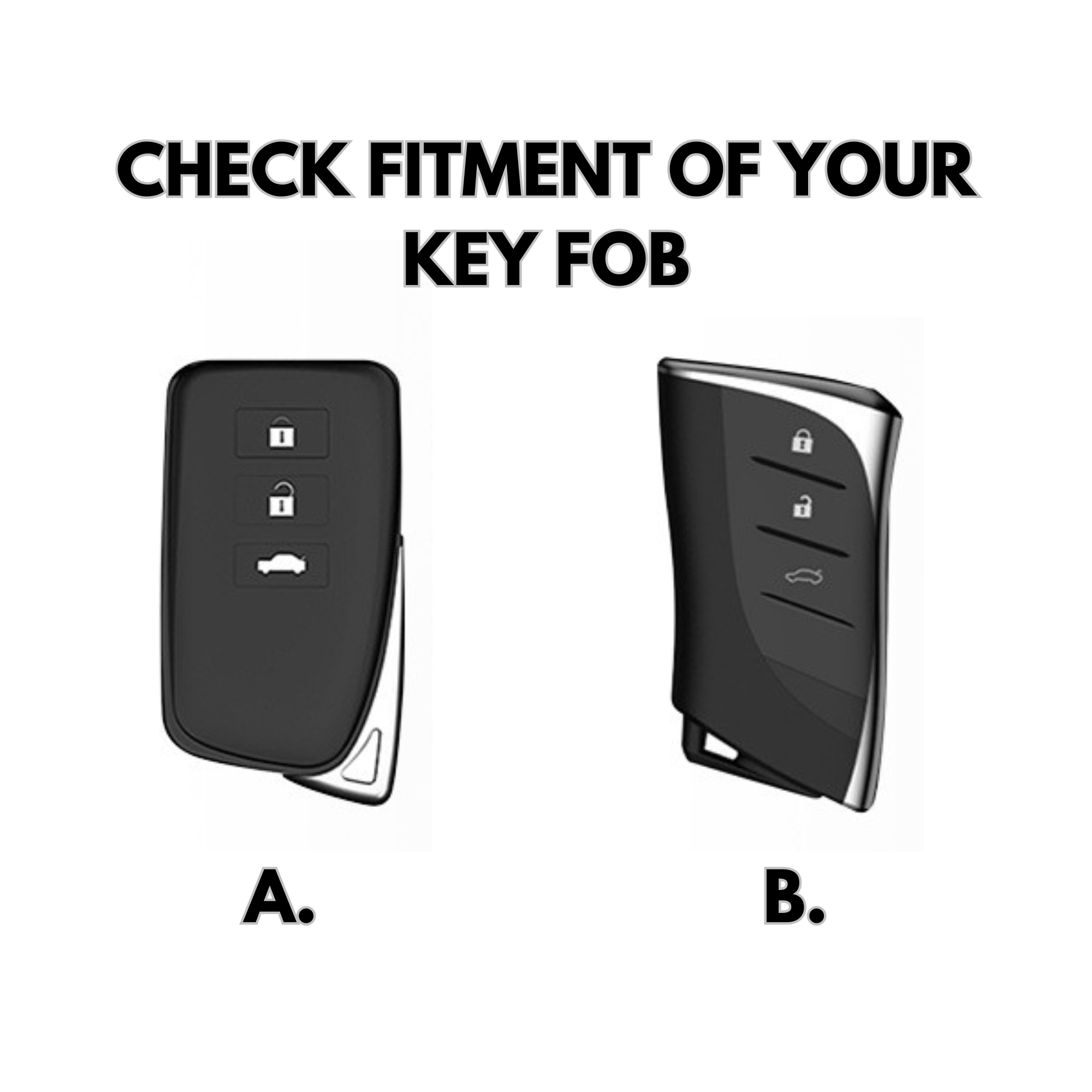 Lexus Key Cover | Alcantara | Key Fob Protection
