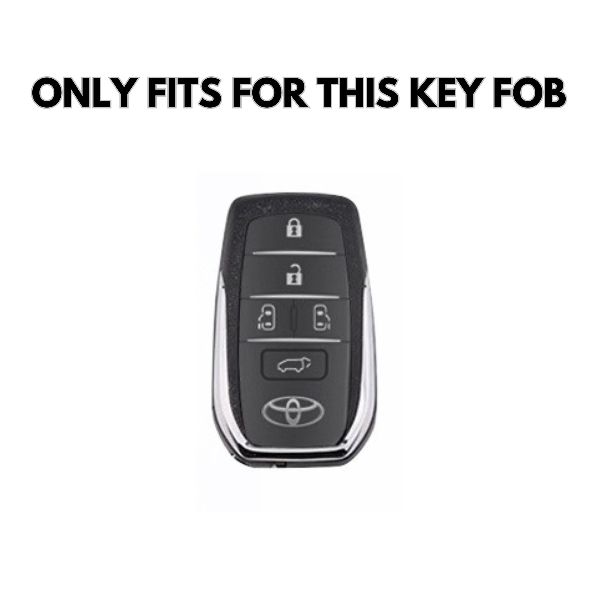 Toyota Key Cover | Alcantara | Sienna Alphard | Key Fob Protection