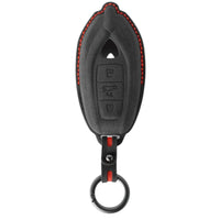 Lamborghini key fob cover in Alcantara suede