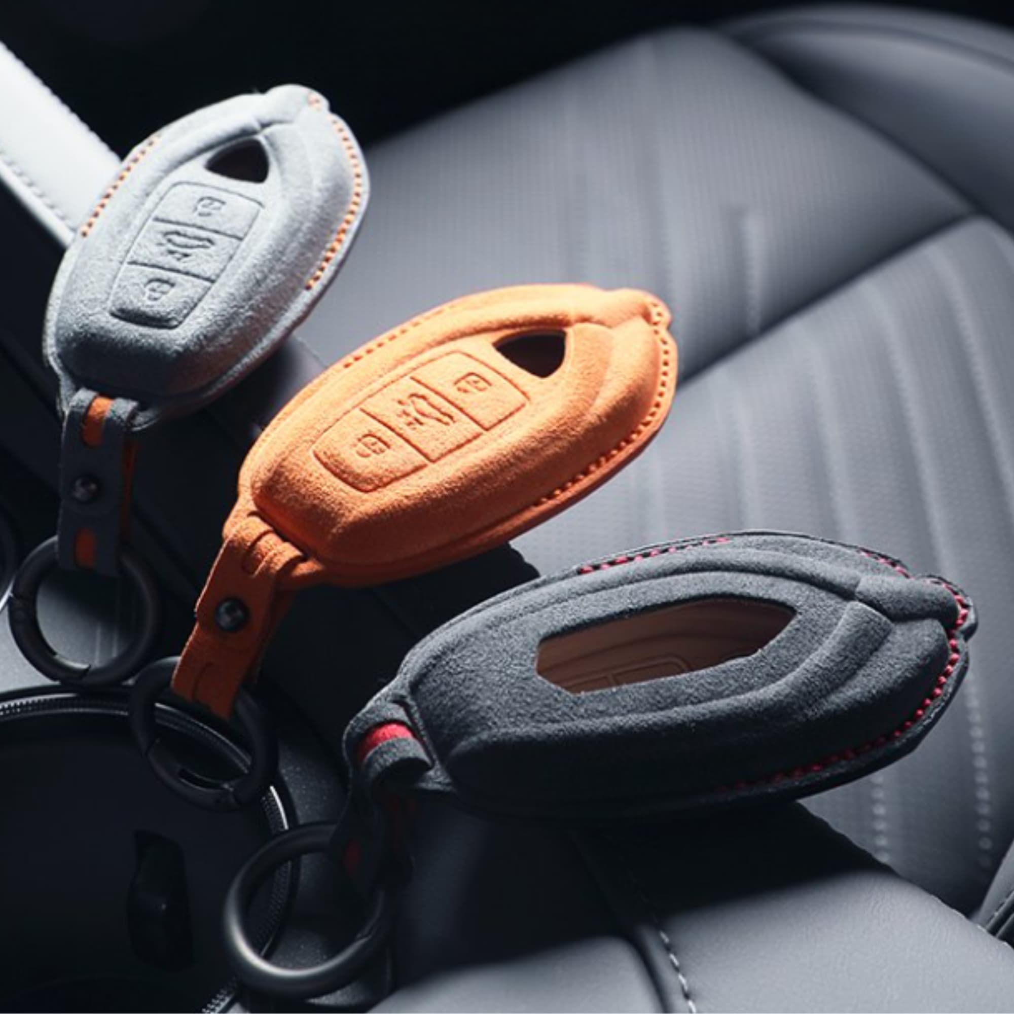 Lamborghini Key Cover - Alcantara