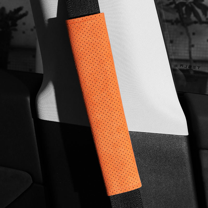 Alcantara Seat Belt Covers - 1 pcs
