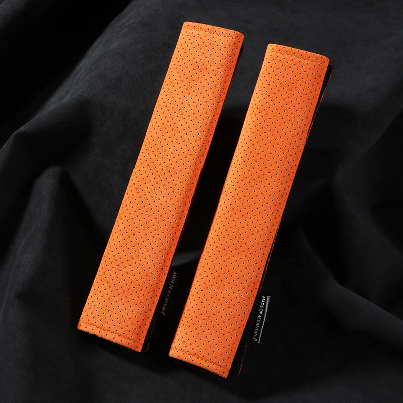 Alcantara Seat Belt Covers - 1 pcs