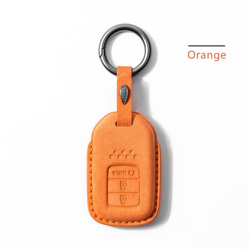 orange-alcantara-key-cover-honda-remote