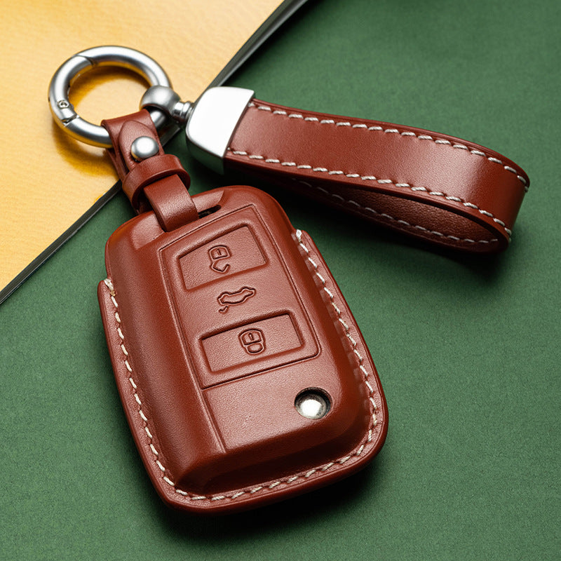 Volkswagen Key Cover / Real Leather