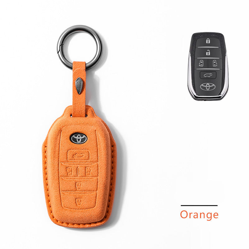 Toyota Key Cover | Alcantara | Sienna Alphard | Key Fob Protection