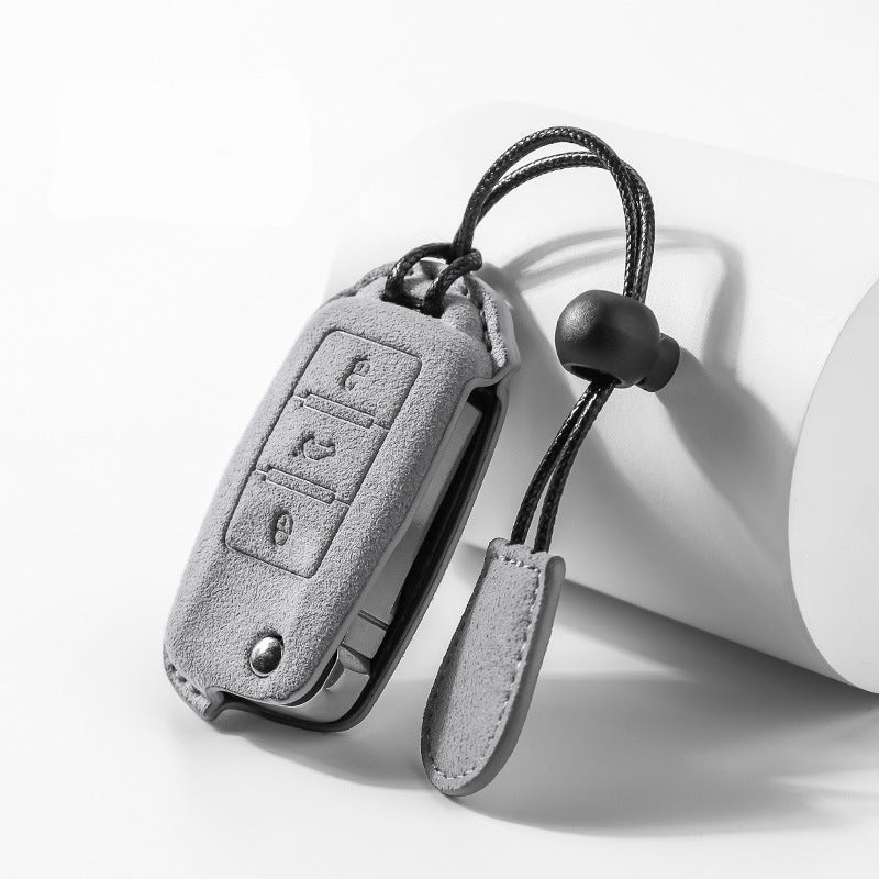 Volkswangen Key Cover | Alcantara Suede | B Key | Key Fob Protection