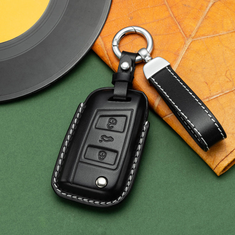 Volkswagen Key Cover / Real Leather