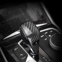 BMW carbon fiber gear selector cover, view 2