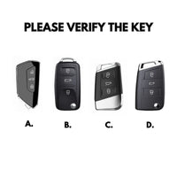 Volkswagen key fob cover - fitment photo, compare with your key