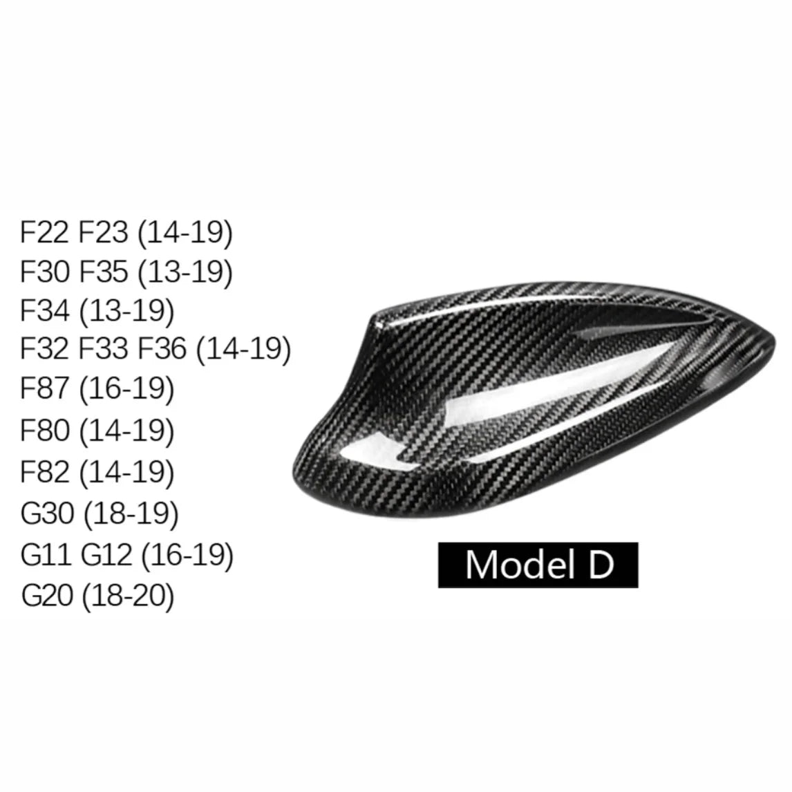 BMW CARBON FIBRE ANTENNA COVER