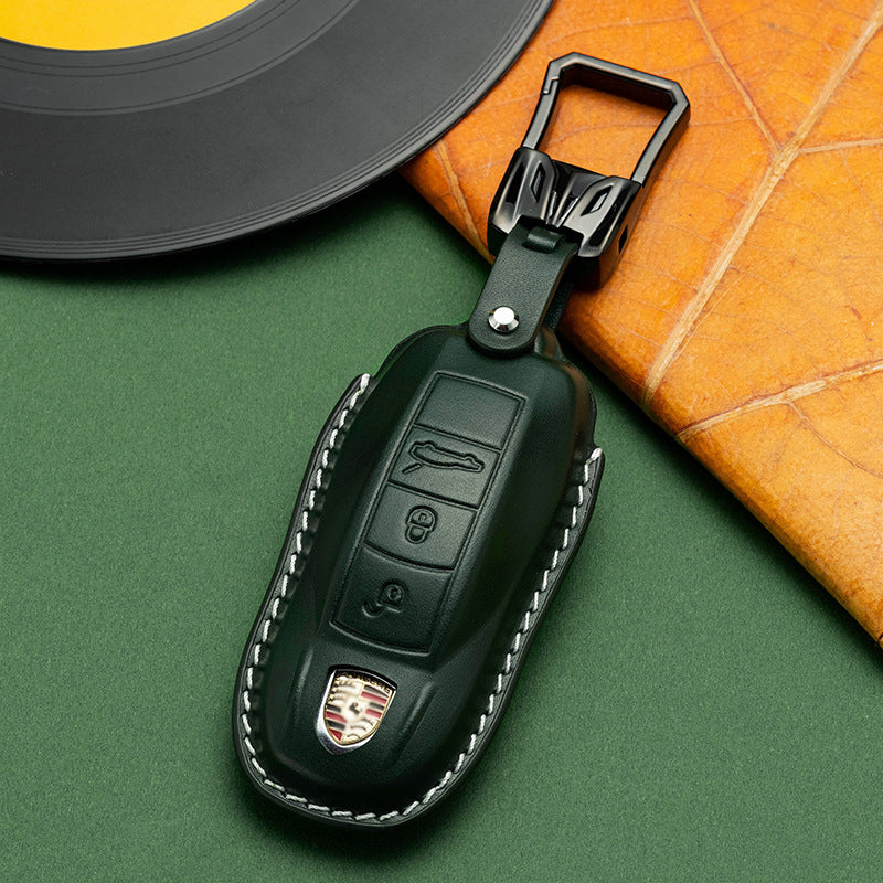PORSCHE KEY COVER / REAL LEATHER