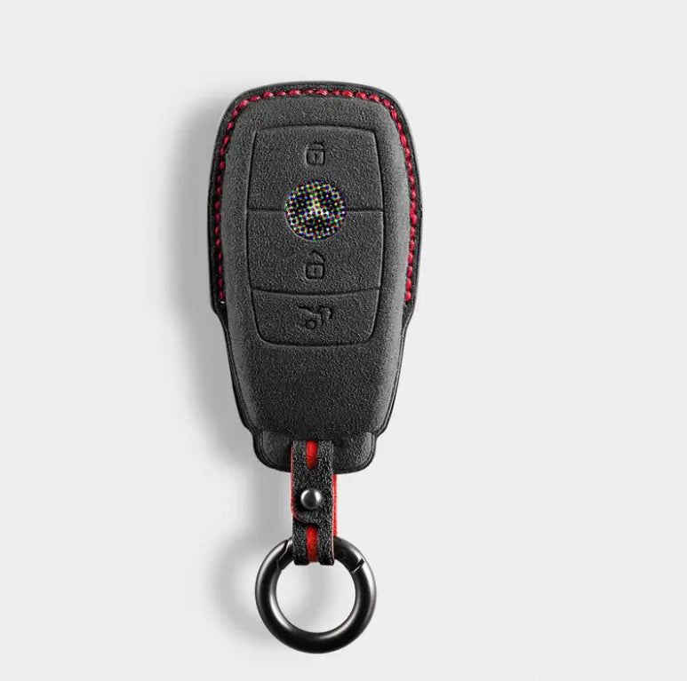 Mercedes-Benz key fob cover in Alcantara suede