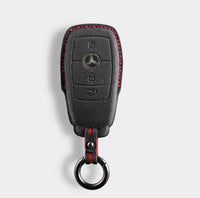 Mercedes-Benz key fob cover in Alcantara suede