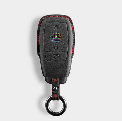 Mercedes Key Cover - Alcantara Signature